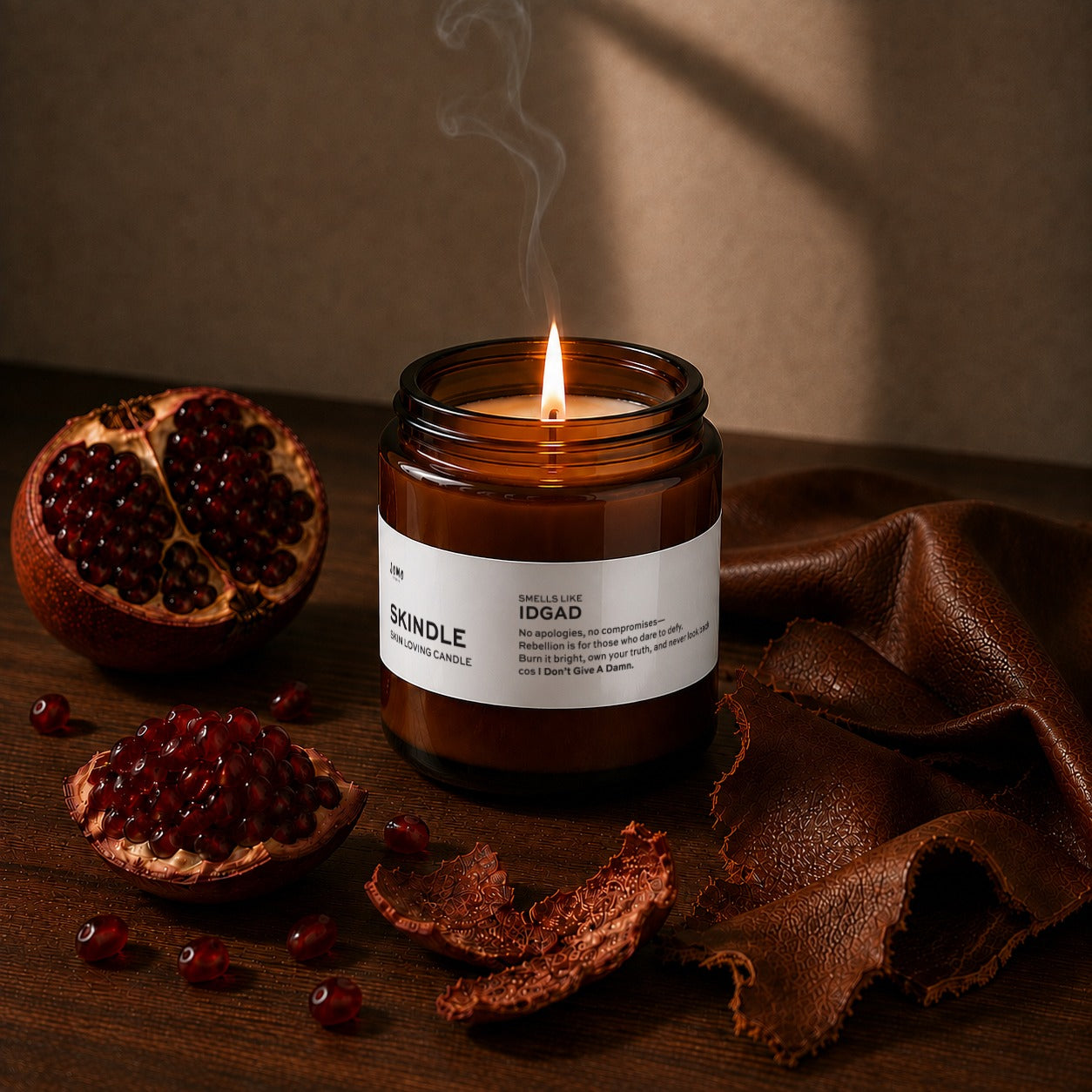 Skincare candles