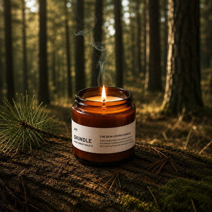 Skincare candles