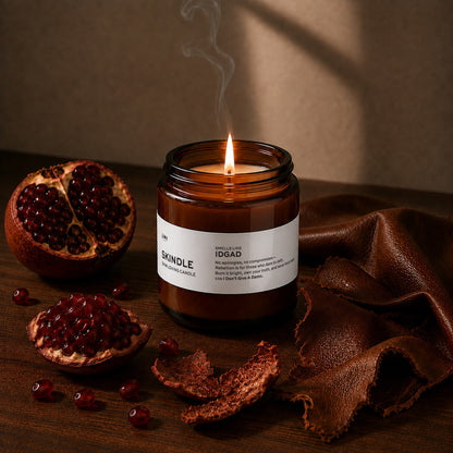 Skincare candles