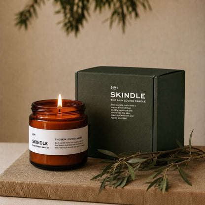Skincare candles