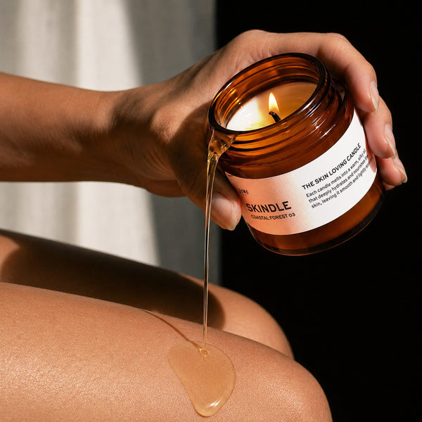 Skincare candles